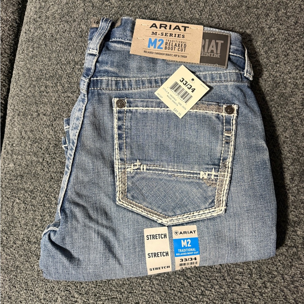 Ariat Men’s M2 Relaxed Boot Cut Jeans
